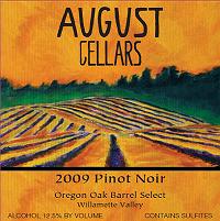 2009 Oregon Oak Pinot Noir